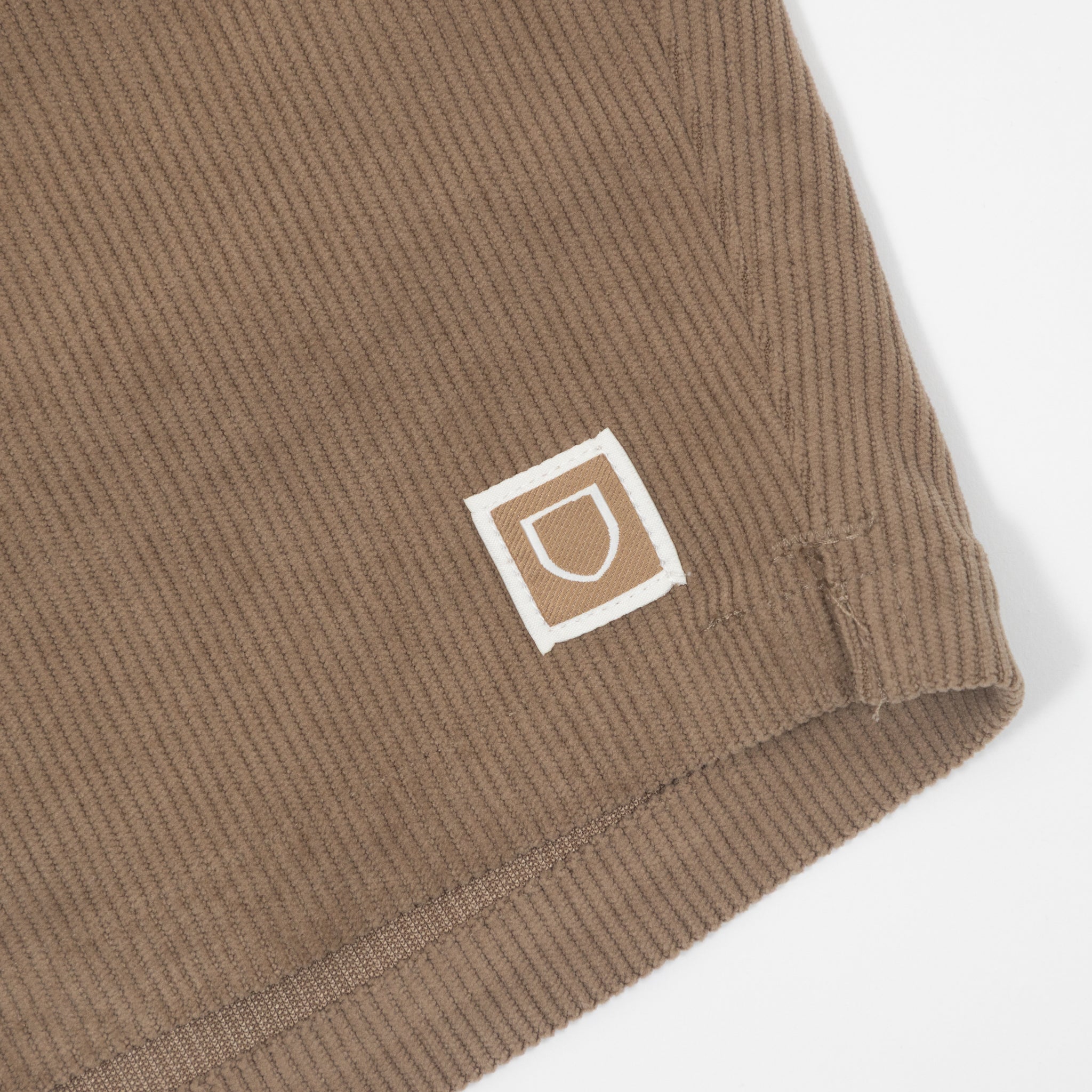 BRIXTON Everyday Corduroy Shorts in Vintage Khaki