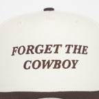 BRIXTON Forget The Cowboy Trucket Hat in CHOCOLATE & OFF WHITE