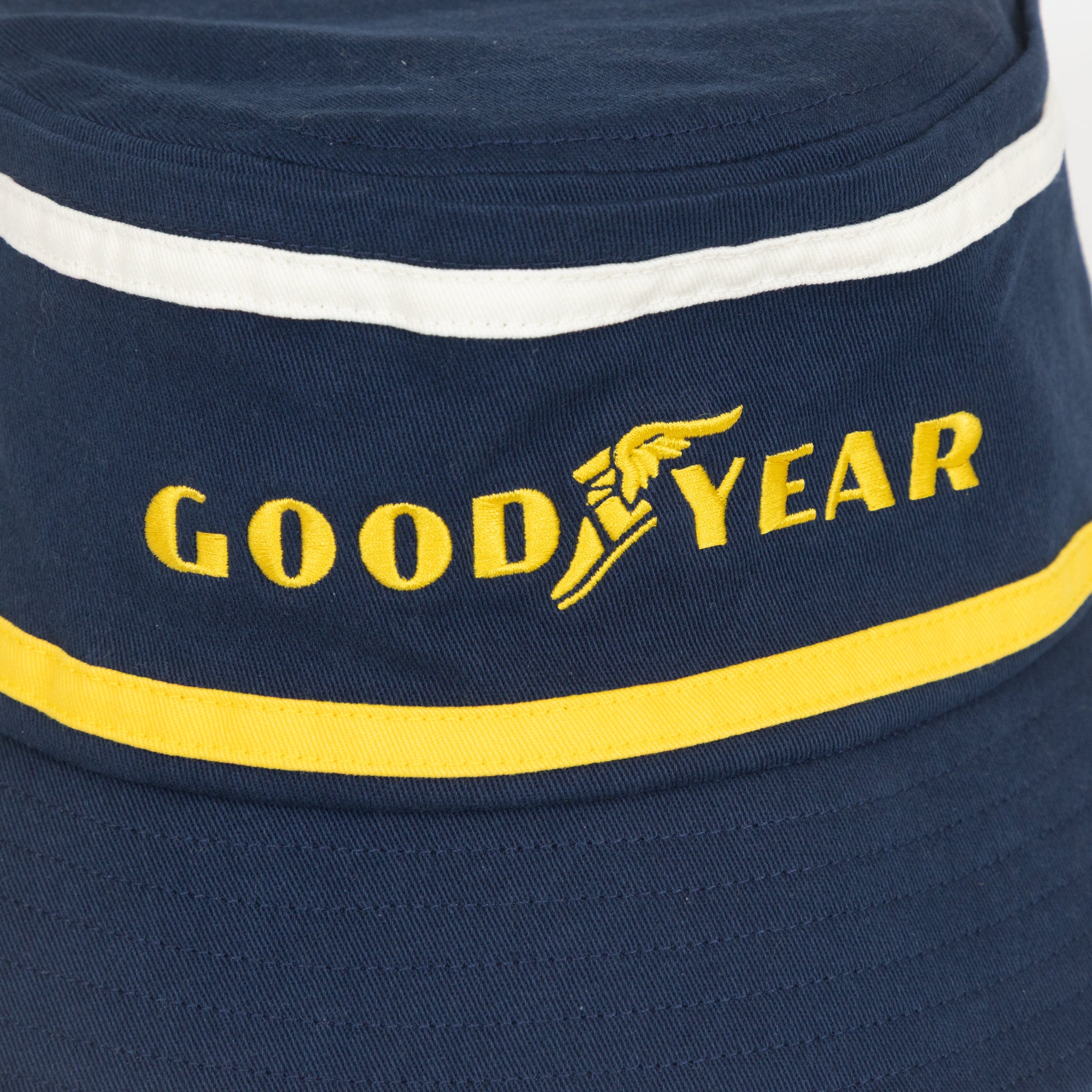 BRIXTON Goodyear Service Bucket Hat in NAVY