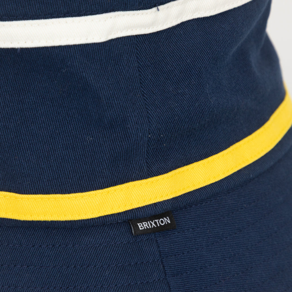 BRIXTON Goodyear Service Bucket Hat in NAVY