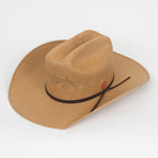 BRIXTON LoneStar Straw Cowboy Hat in Texas Gold