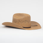 BRIXTON LoneStar Straw Cowboy Hat in Texas Gold