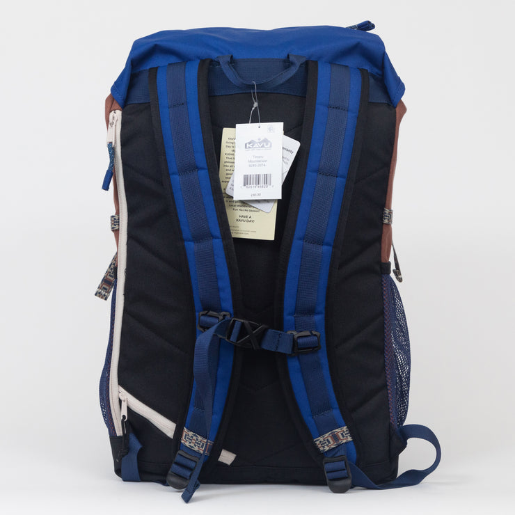 KAVU Daypack Backpack in BLUE & BROWN