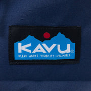 KAVU Daypack Backpack in BLUE & BROWN