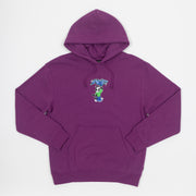 HUF Bad Cat Pullover Hoodie in PURPLE