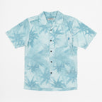 KAVU Bainbridge Patterned Shirt in BLUE
