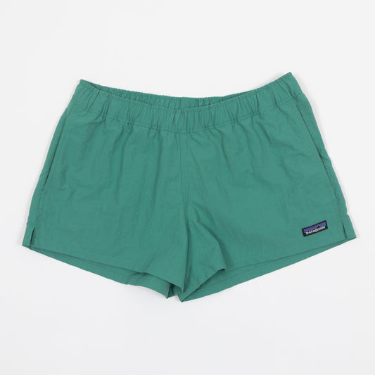 Womens PATAGONIA Barely Baggies Shorts in GREEN