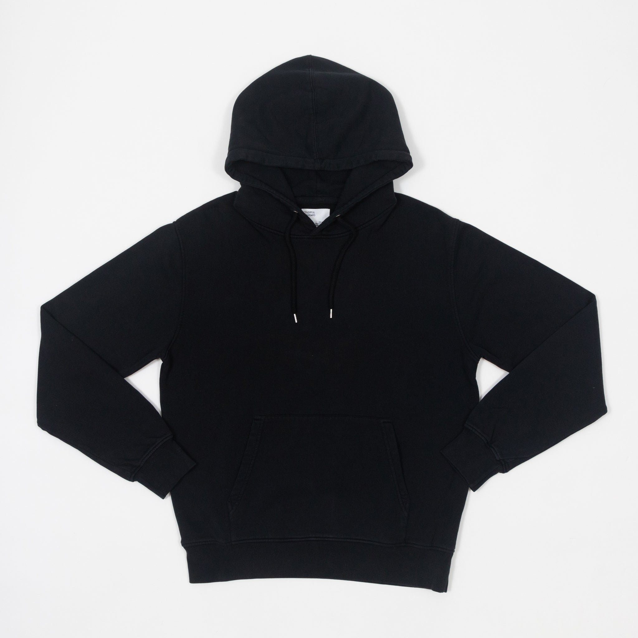 COLORFUL STANDARD Basic Hoodie in BLACK