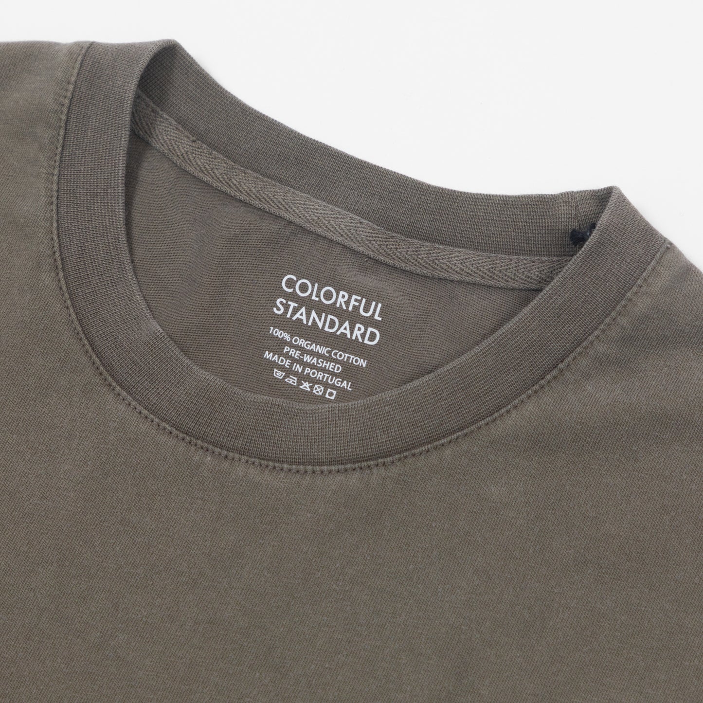 COLORFUL STANDARD Basic Oversized T-Shirt in BROWN
