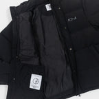 POLAR SKATE CO. Basic Puffer Jacket in BLACK
