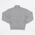COLORFUL STANDARD Basic Quarter Zip in HEATHER GREY
