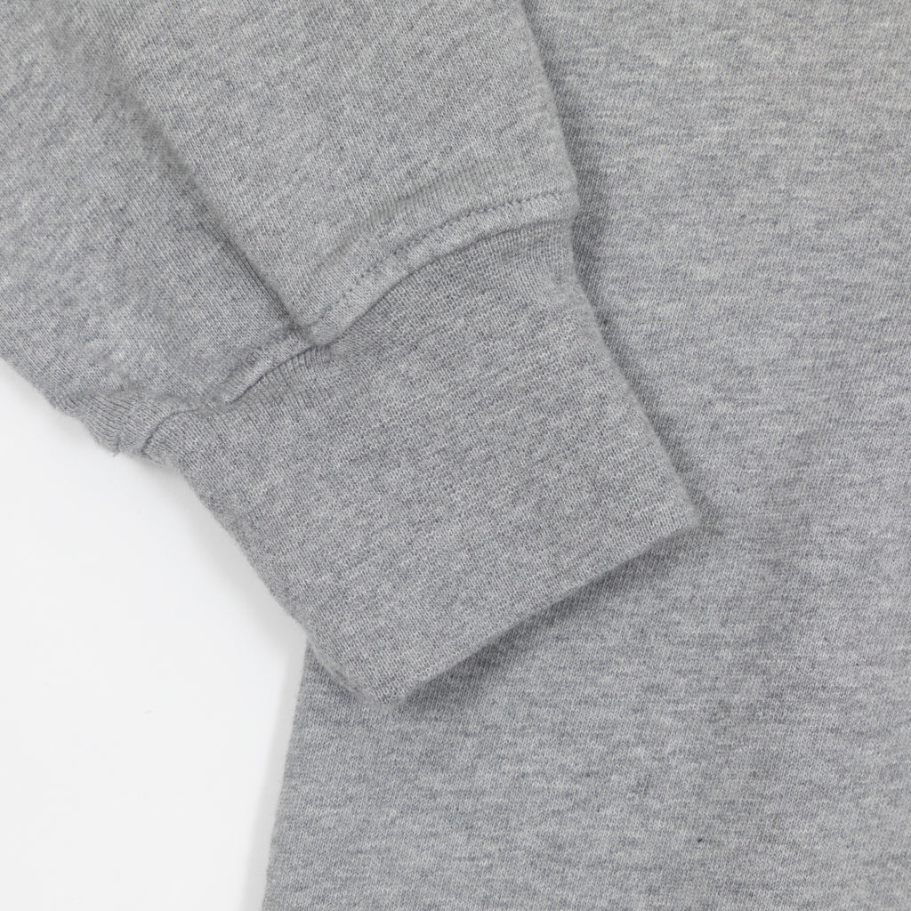 COLORFUL STANDARD Basic Quarter Zip in HEATHER GREY