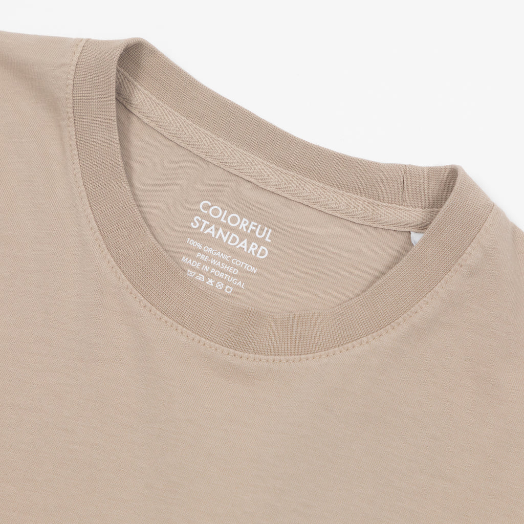 COLORFUL STANDARD Basic T-Shirt in BEIGE