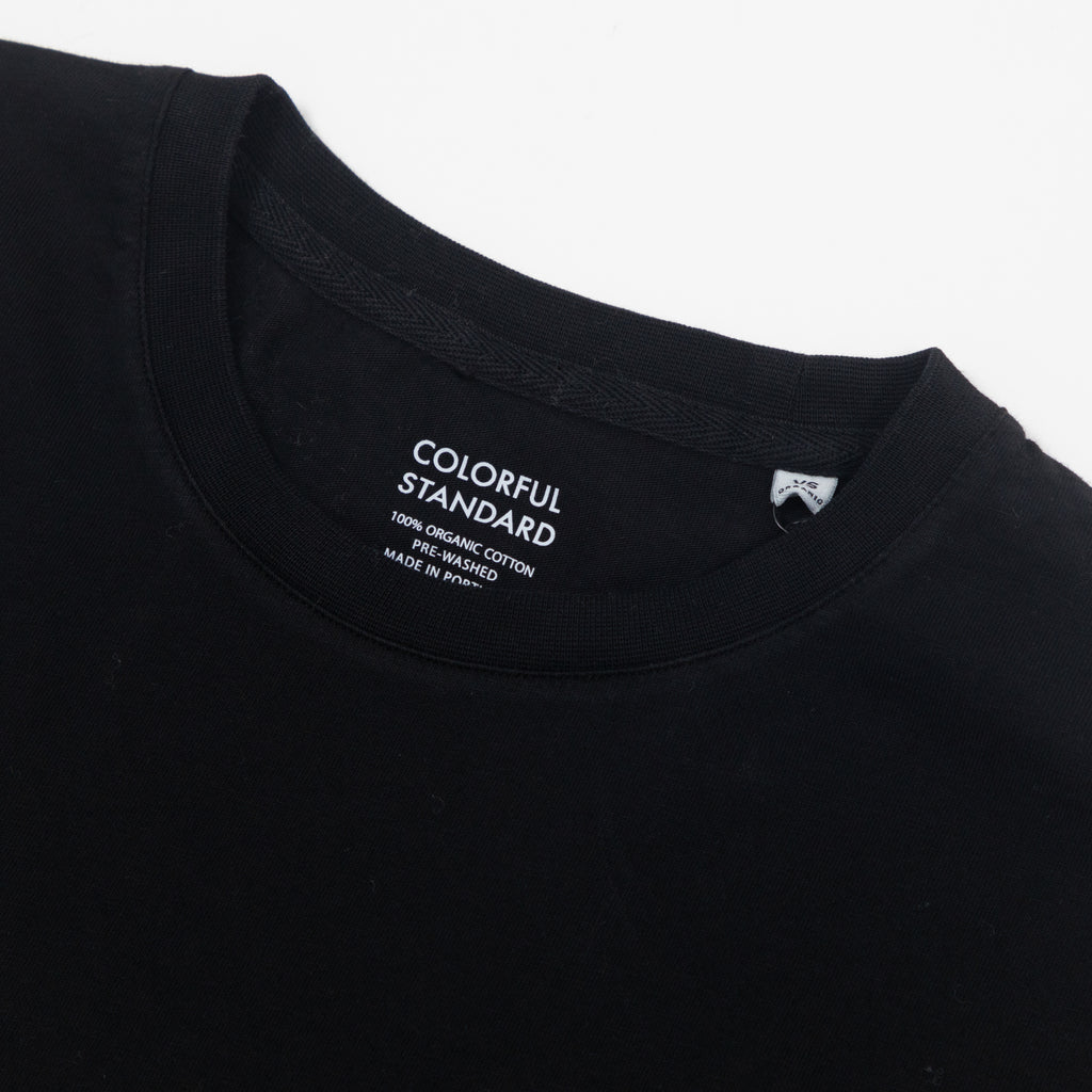 COLORFUL STANDARD Basic T-Shirt in BLACK