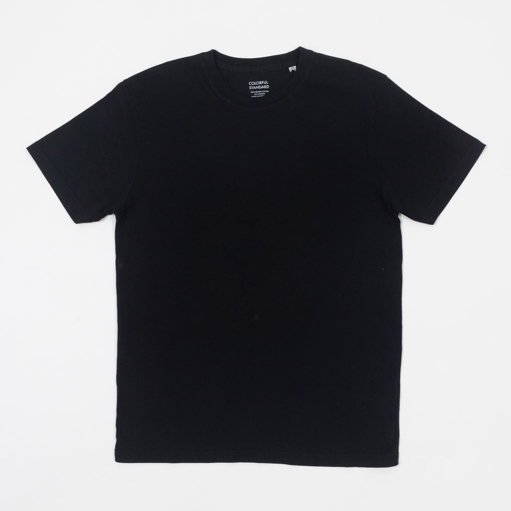 COLORFUL STANDARD Basic T-Shirt in BLACK