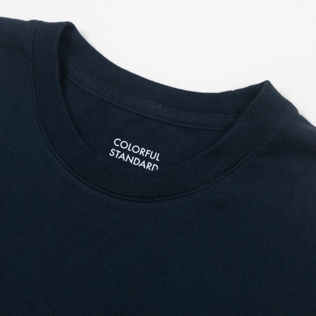 COLORFUL STANDARD Basic T-Shirt in NAVY BLUE