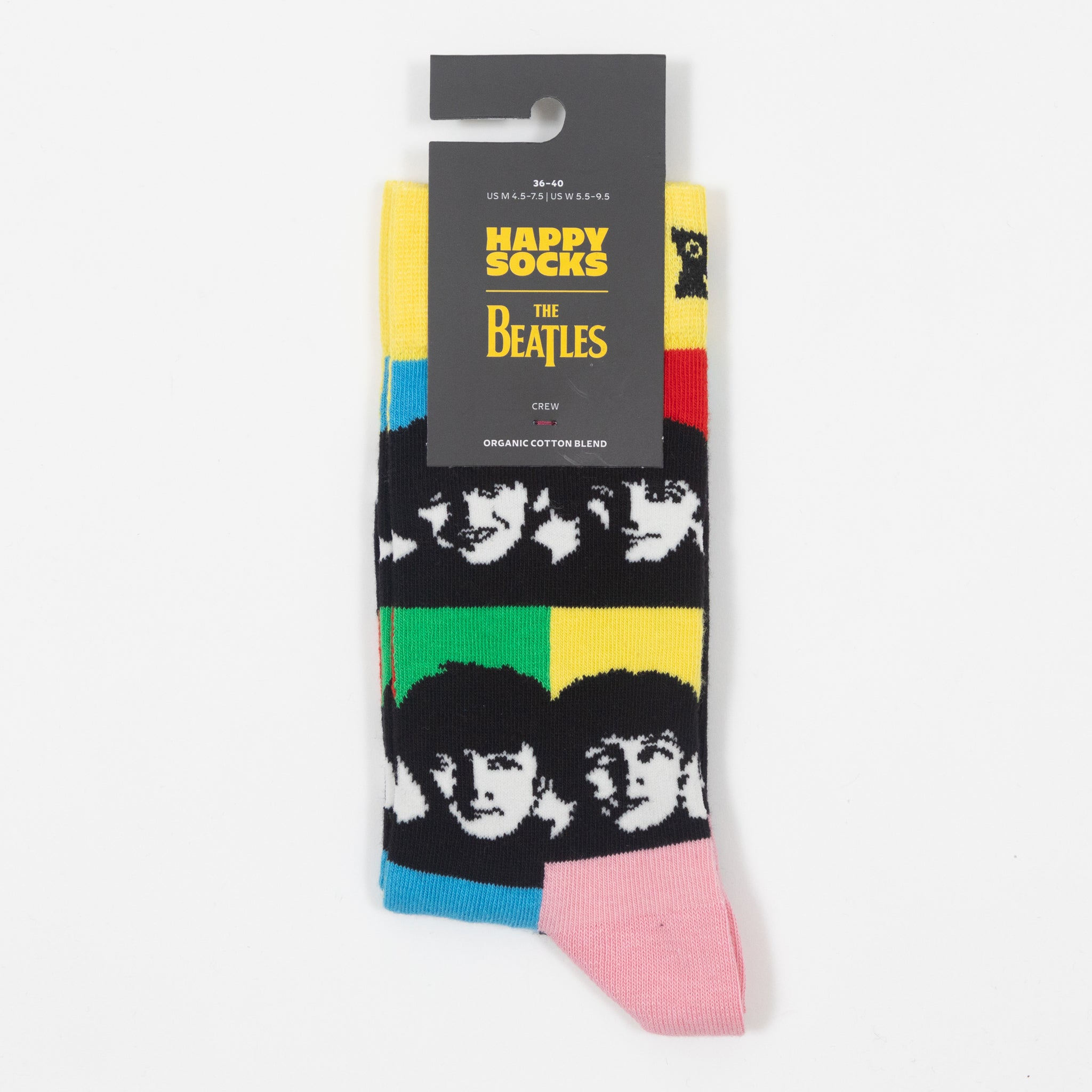 HAPPY SOCKS The Beatles All Together Socks in BLACK