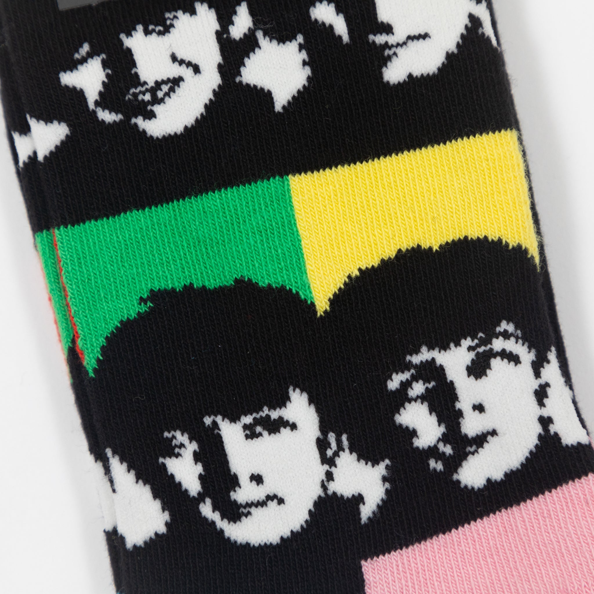 HAPPY SOCKS The Beatles All Together Socks in BLACK