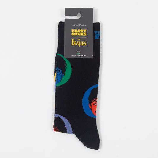 HAPPY SOCKS Beatles Bright Spot in BLACK