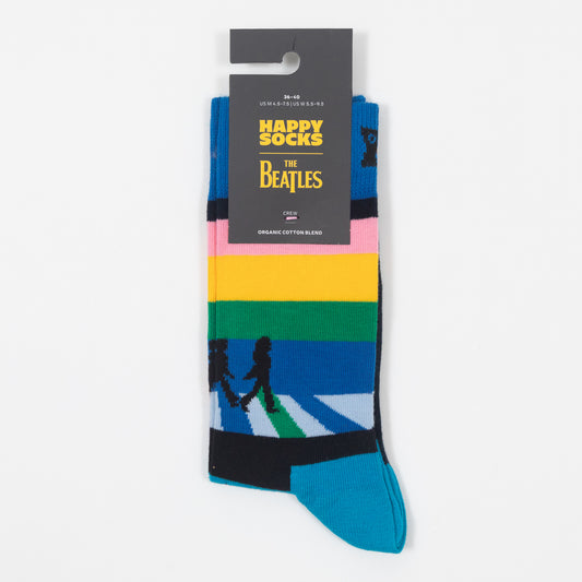 HAPPY SOCKS Beatles Legend Crossing in BLUE
