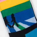 HAPPY SOCKS Beatles Legend Crossing in BLUE