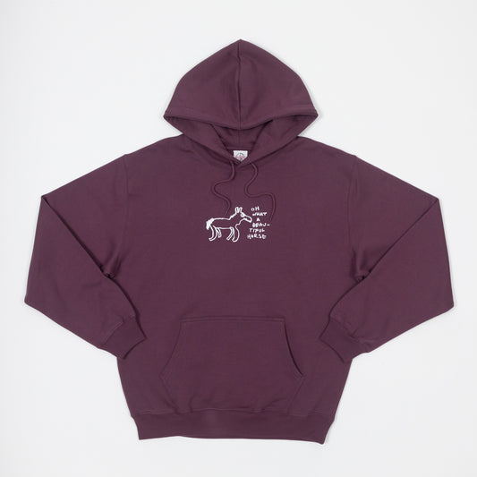 POLAR SKATE CO. Beautiful Horses Hoodie in PURPLE