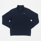 PATAGONIA Better Sweater Quarter Zip Fleece in NAVY