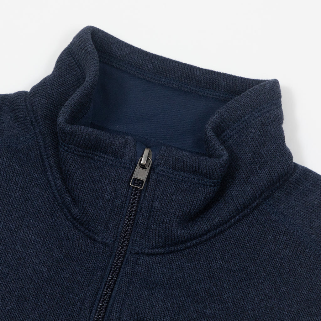 PATAGONIA Better Sweater Quarter Zip Fleece in NAVY