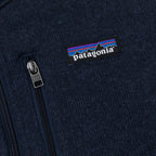 PATAGONIA Better Sweater Quarter Zip Fleece in NAVY