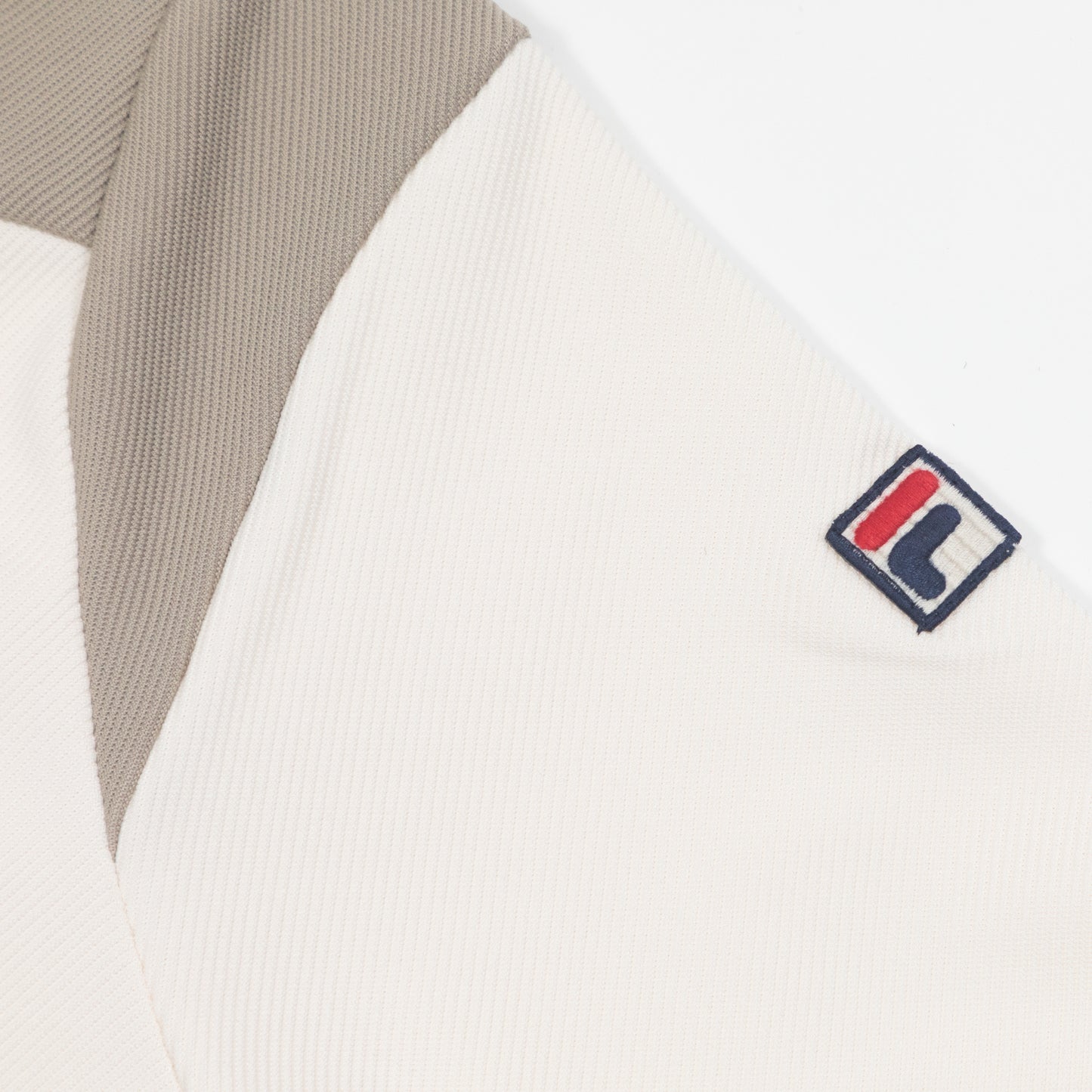 Womens FILA Bianca Inspired Track Jacket in CREAM