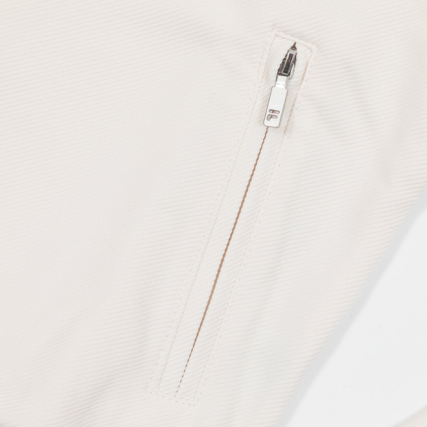 Womens FILA Bianca Inspired Track Jacket in CREAM