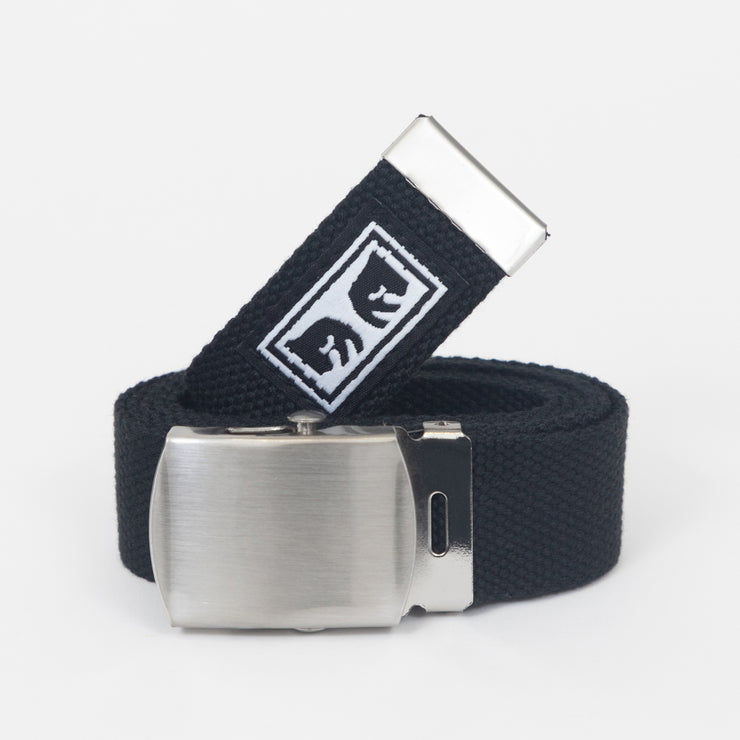 OBEY Big Boy Web Belt in BLACK