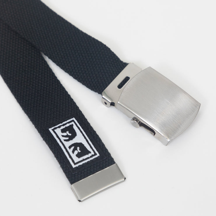 OBEY Big Boy Web Belt in BLACK