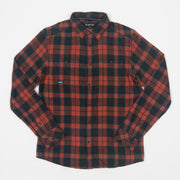 KAVU Big Joe Check Shirt in RED & BLACK