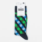 HAPPY SOCKS Big Dot Shade Socks in NAVY