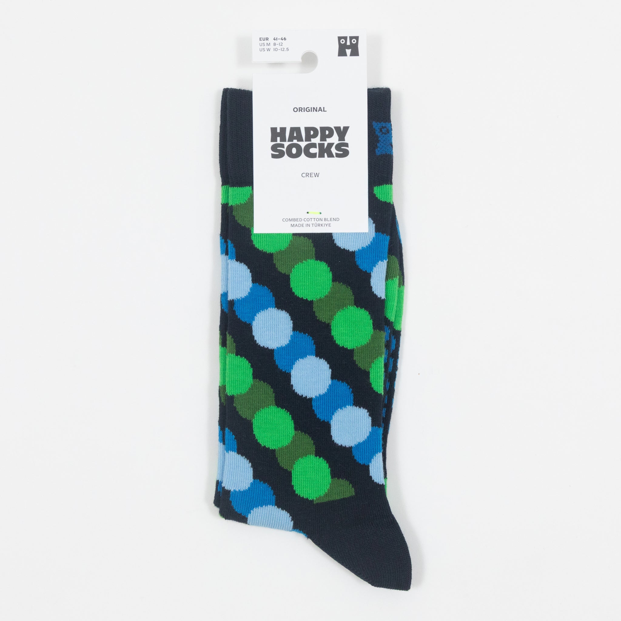 HAPPY SOCKS Big Dot Shade Socks in NAVY