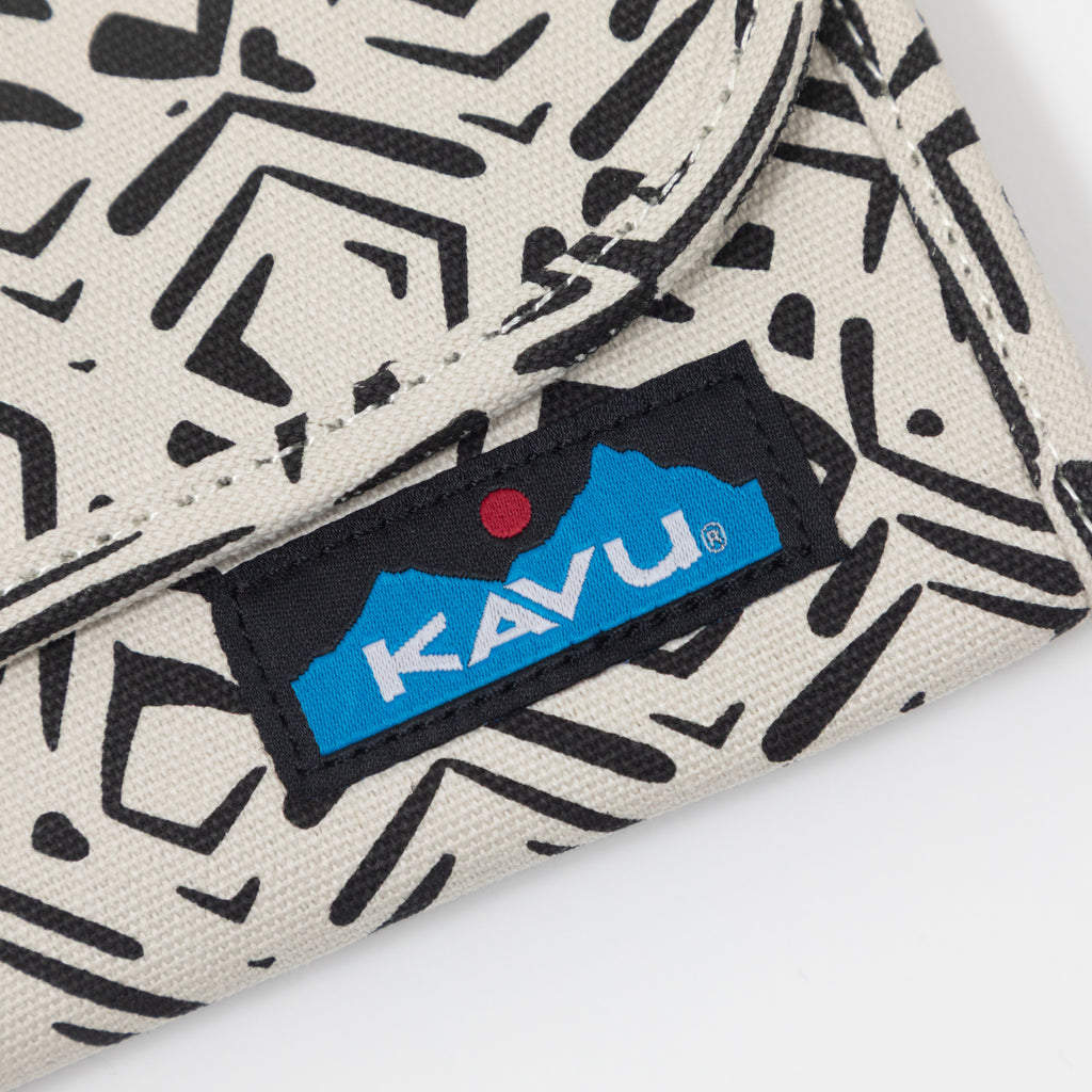 KAVU Big Spender Wallet in BLACK & WHITE