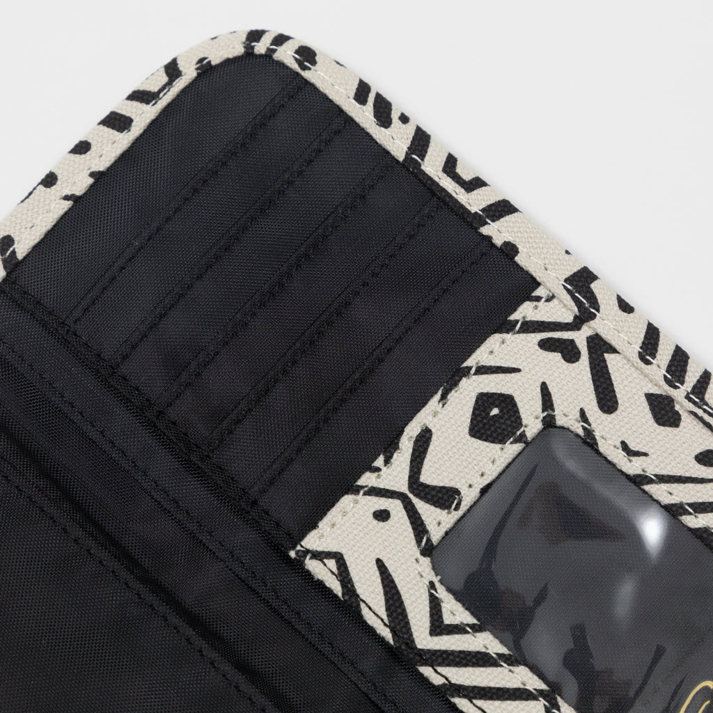 KAVU Big Spender Wallet in BLACK & WHITE