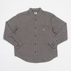 OBEY Bigwig Andy Woven Shirt IN BROWN