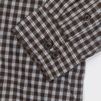 OBEY Bigwig Andy Woven Shirt IN BROWN