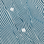 FARAH Blige Stripe Shirt in GREEN & WHITE