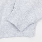 Womens OBEY Blocks Cropped Crew Sweatshirt  in ASH GREY