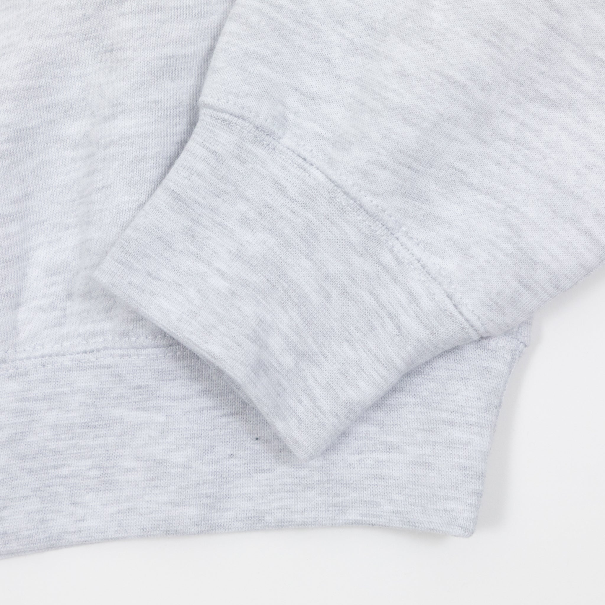 Womens OBEY Blocks Cropped Crew Sweatshirt  in ASH GREY