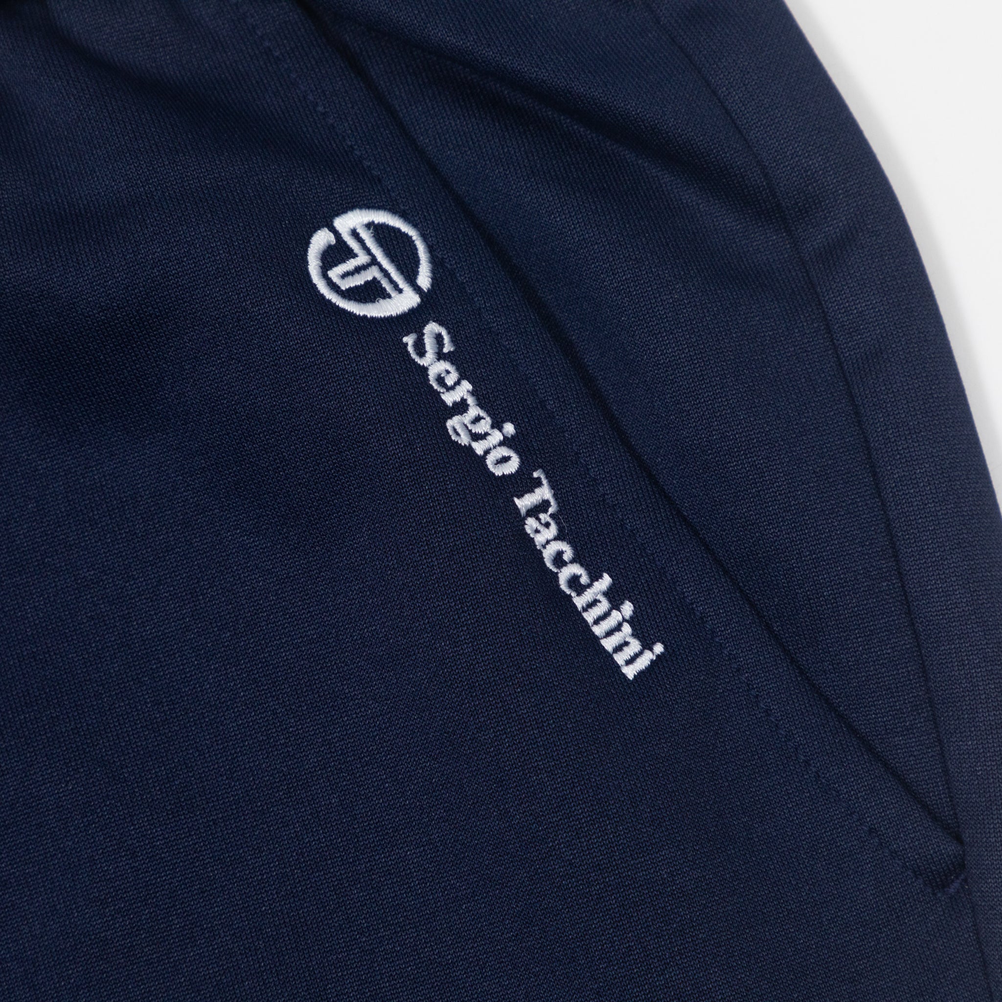 SERGIO TACCHINI Blow Cuffed Trousers in NAVY