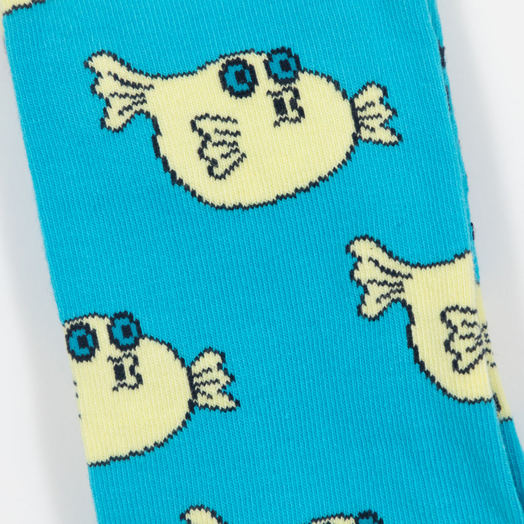 HAPPY SOCKS Blowfish Socks in BLUE