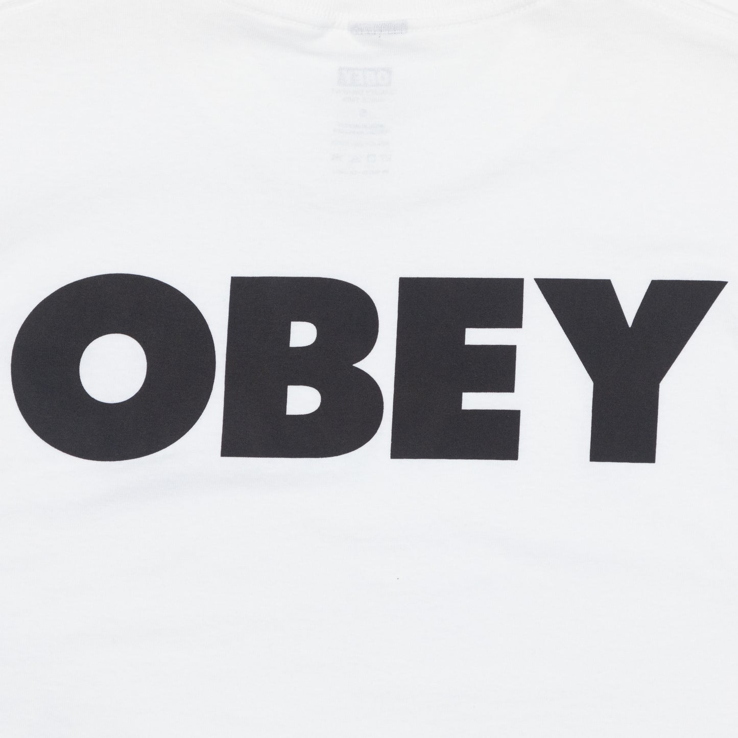 OBEY Bold 2 Classic T-Shirt in WHITE