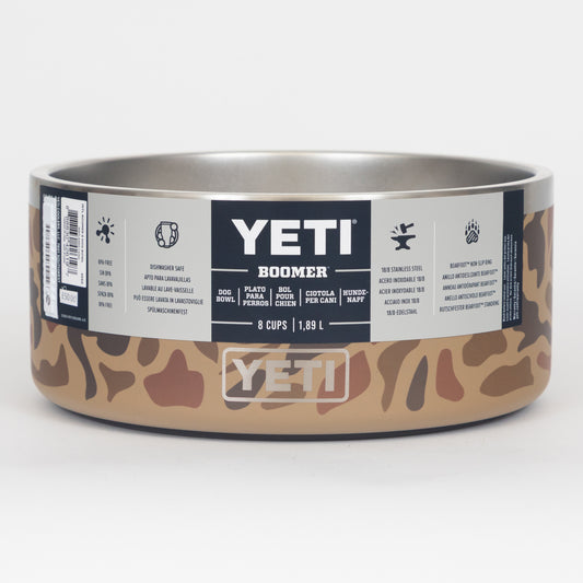 YETI Boomer 8 Dog Bowl in WETLANDS CAMO