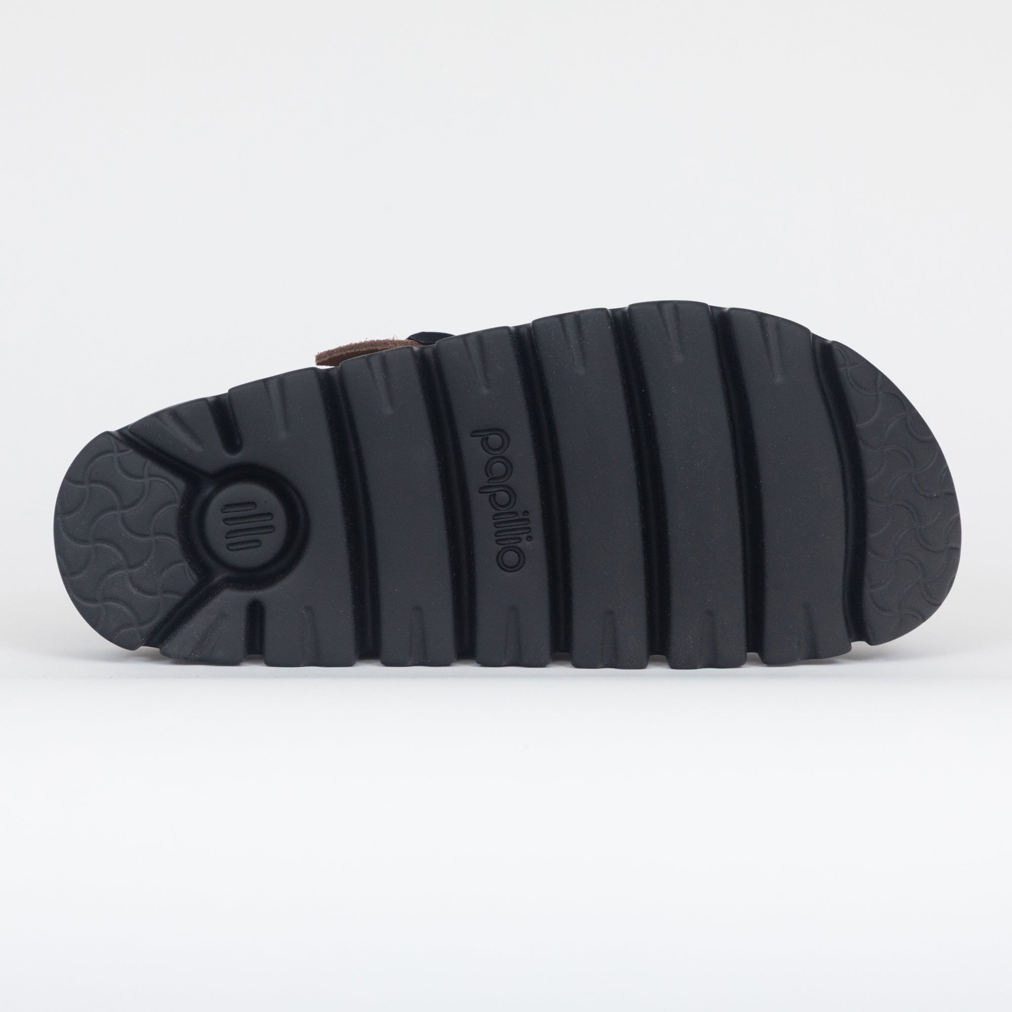 Womens BIRKENSTOCK Boston Chunky Shearling Clogs in DARK TEA