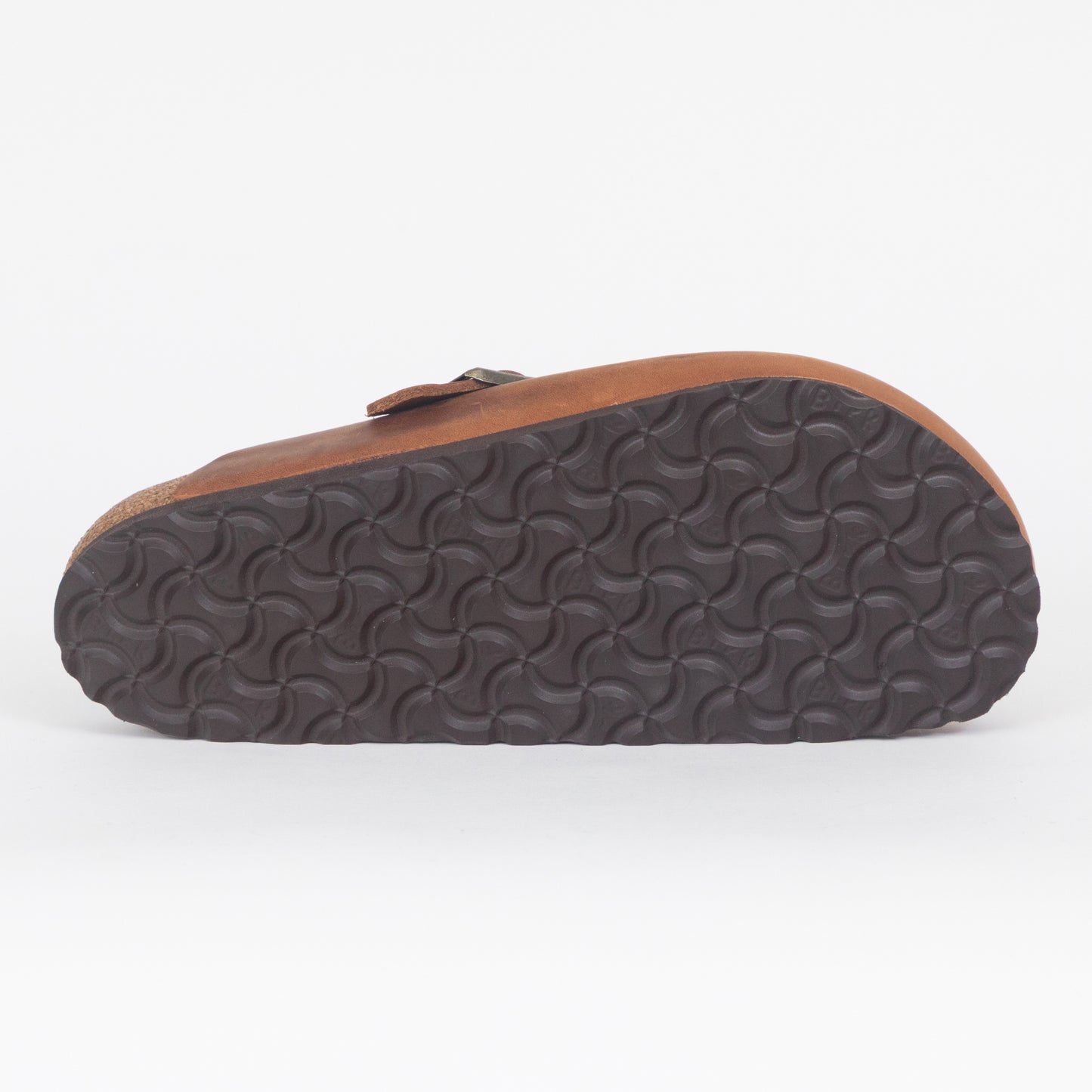 BIRKENSTOCK Boston Clog Oiled Leather Sandals in COGNAC