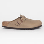 BIRKENSTOCK Boston Clog Oiled Leather Sandals in TOBACCO BROWN